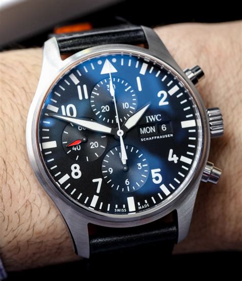 iwc 3777 pilot chronograph.